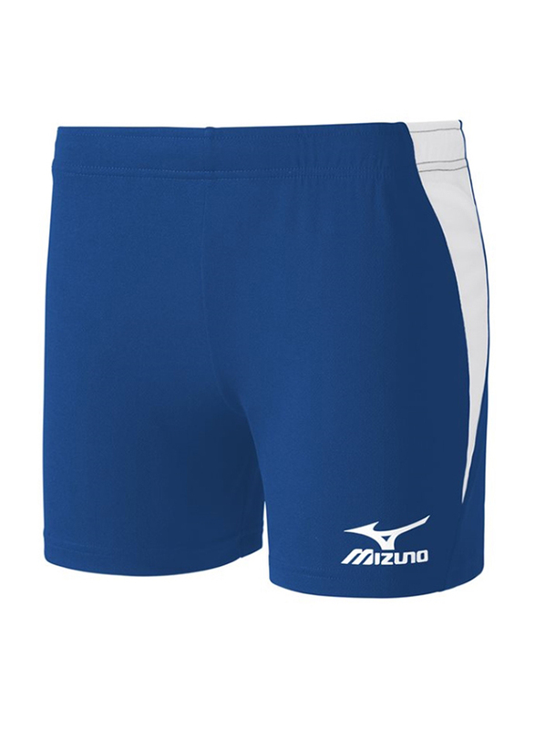 

Mizuno Trad Tight Sports Shorts for Women, Double Extra Small, Blue
