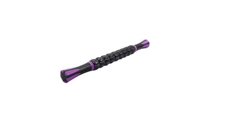 

Joerex Icare Massage Roller Stick, Black/Purple
