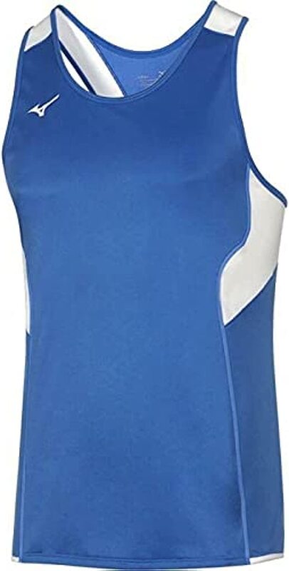 

Mizuno T-Shirts for Men, L, Royal/White