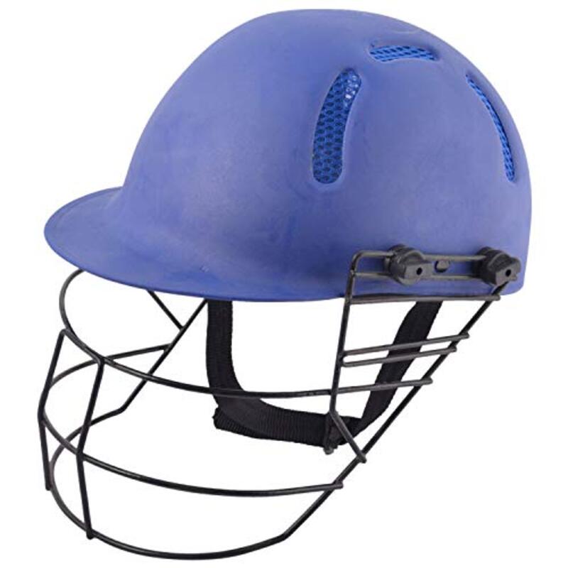 

Karson Cricket Helmet, Free Size, Blue/Black