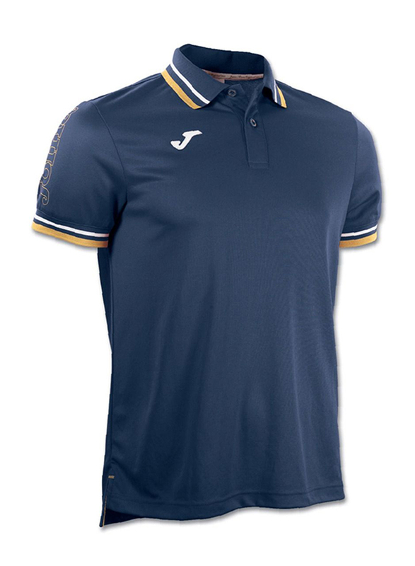 Joma Polo Shirt for Men, Large, Blue