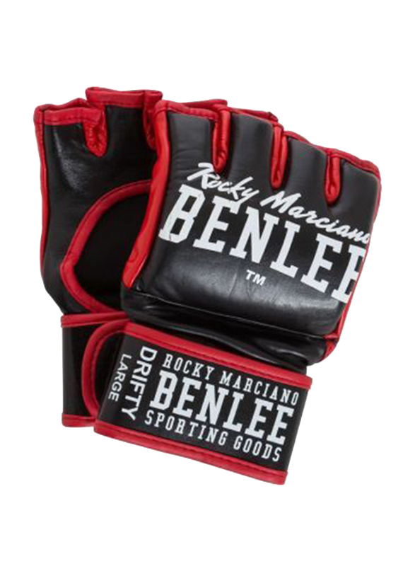 

Benlee 14-oz MMA Drifty Leather Boxing Gloves, Black