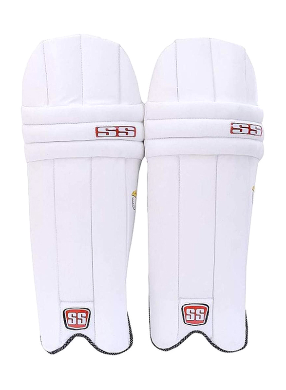 

Sareen Sports Cricket Club Wicket Keeping Pads, White