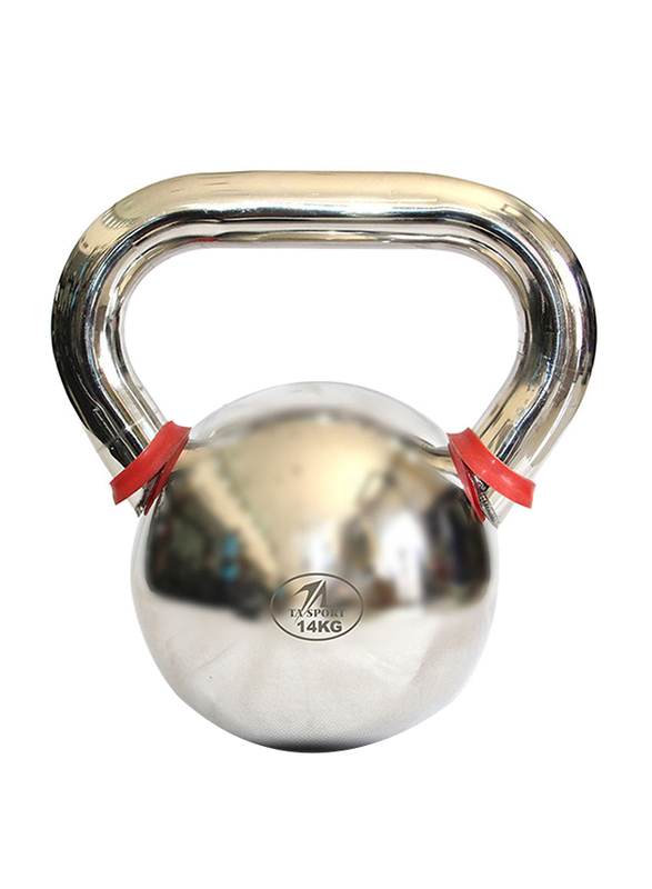 

TA Sport Kettlebell, 54010335-101, 14KG, Chrome Silver