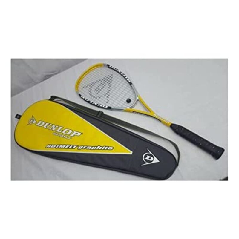 

Dunlop Hotmelt Graphite Sr Rackets, Multicolour