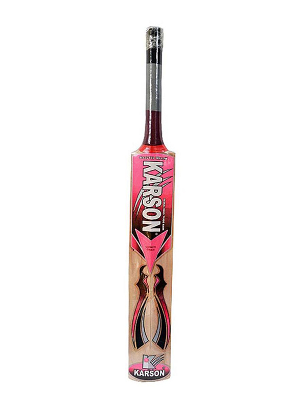 

Karson 2000 Genius Limited Edition Cricket Bat, Pink/Beige