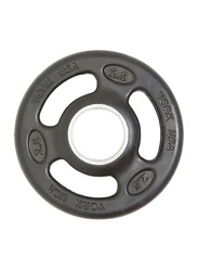 York Fitness Weight Plate, 4.53KG, Black