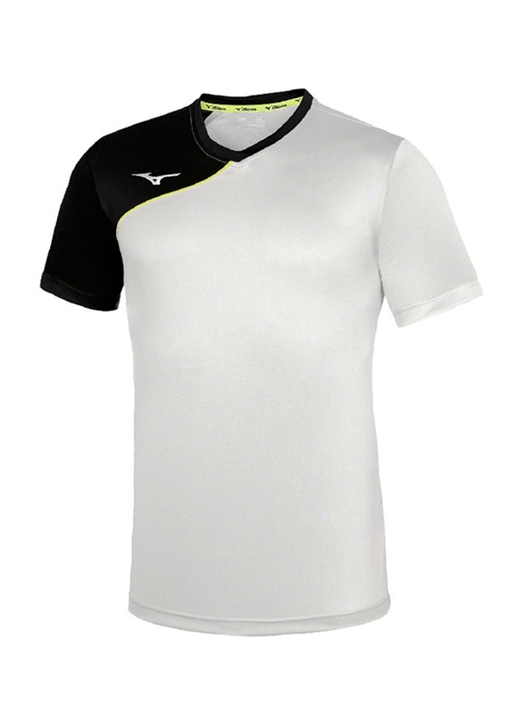 

Mizuno T-Shirts for Unisex, XXL, White/Black