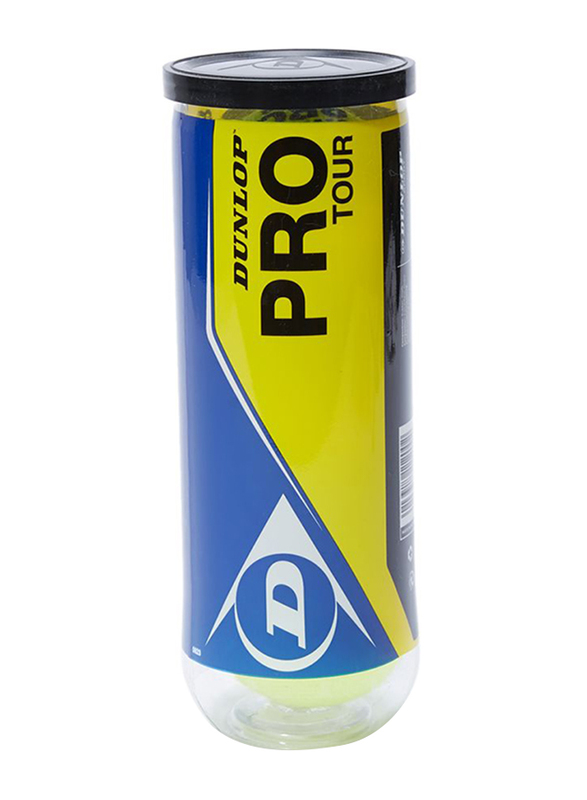 

Dunlop Pro Tour Tennis Balls, 3 Pieces, Green