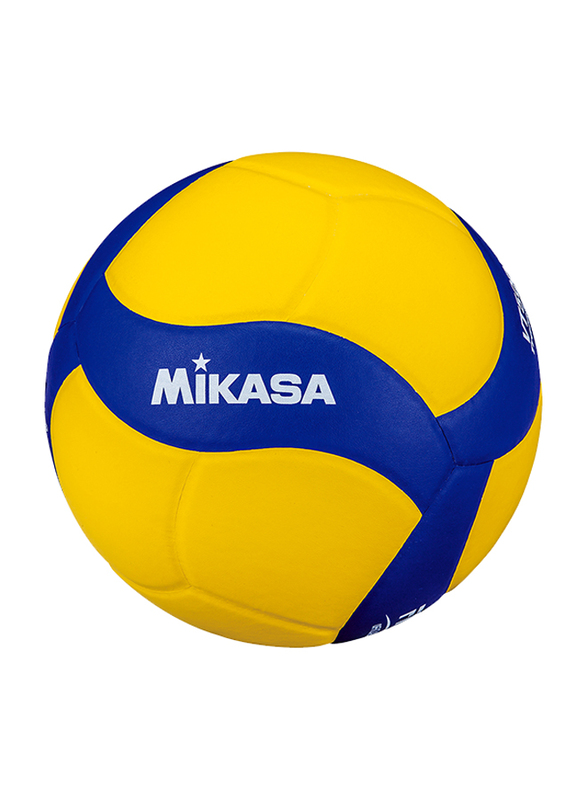 

Mikasa Size-5 Training Volleyball, Vt500W, Blue/Yellow