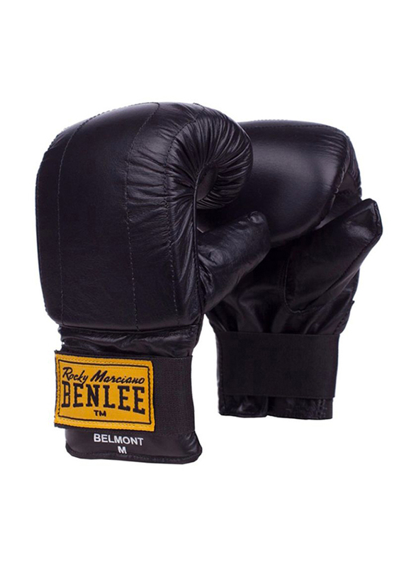 

Benlee Belmont X-Large Combat Sports Boxing Training Mitts Gloves, Black