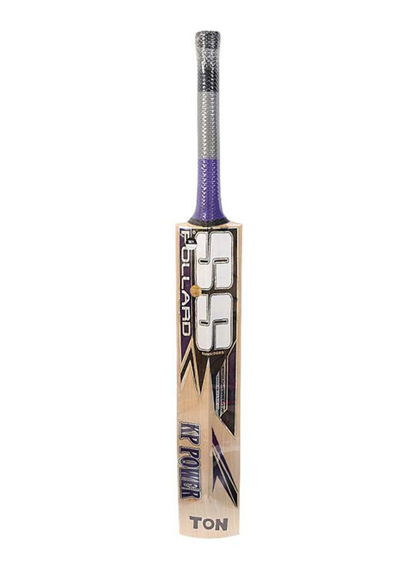 

SS Sunridges KP 55 Full Size Power English Willow Cricket Bat, Multicolour