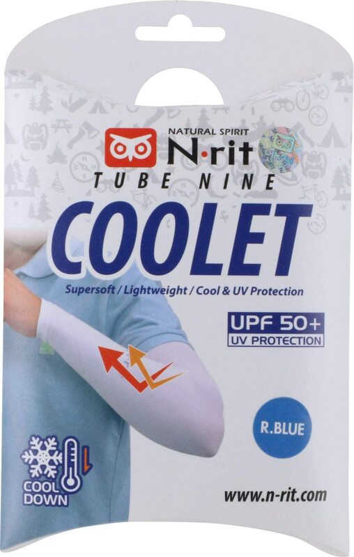 

N.rit Tube Nine Coolet Hand Skin Gloves, Blue