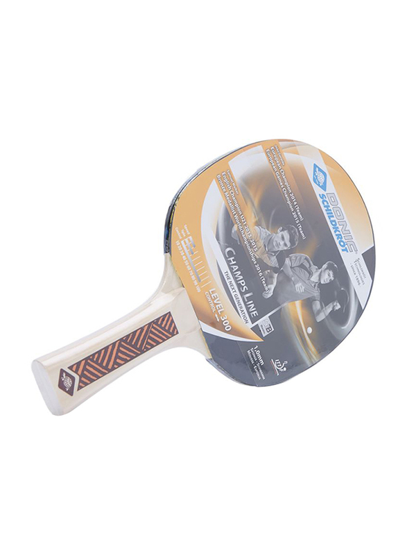 Donic Young Champ 300 Table Tennis Bat, Multicolour