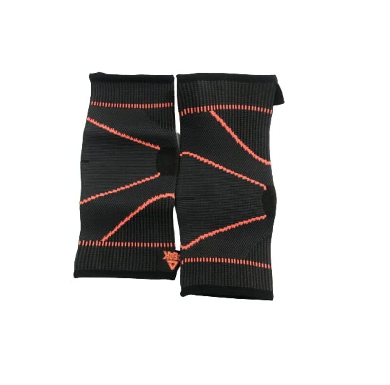 

Peak Ankle Protector, Free Size, Black/Red