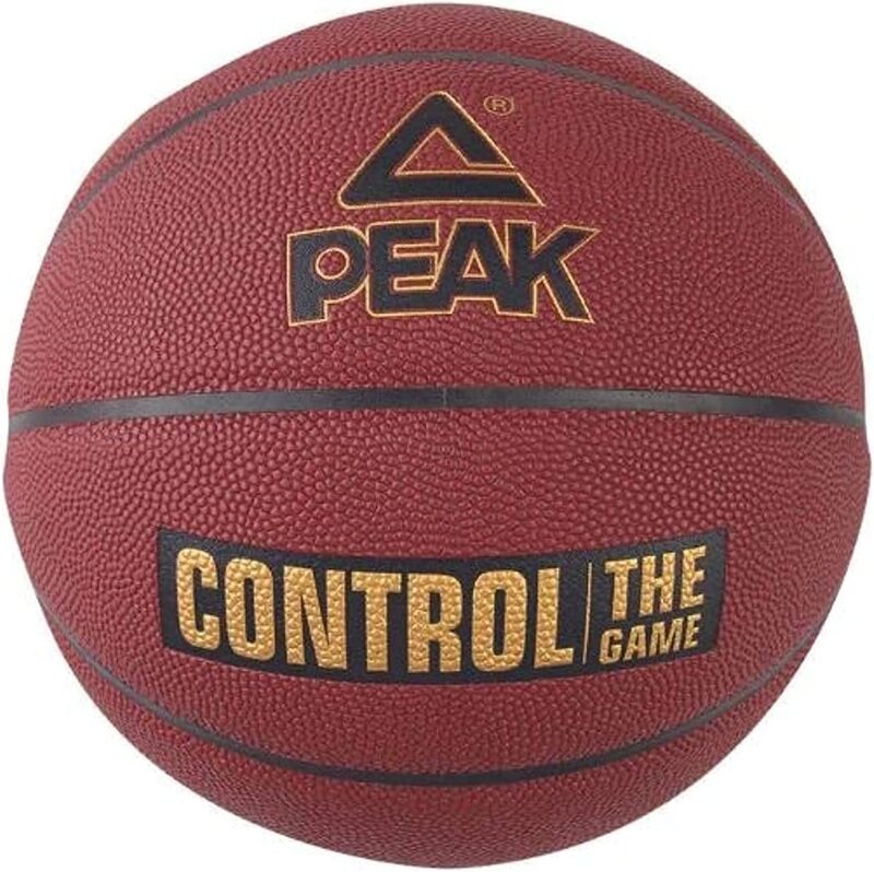 

Peak Rubber Basketball, Q133020, Brown