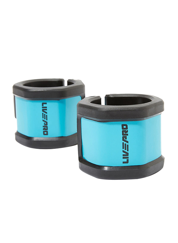 

Liveup Sports Liveup Barbell Collars, 2 Pieces, 50mm, Blue/Black