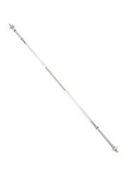 York Fitness Spinlock Bar, 182cm, Silver