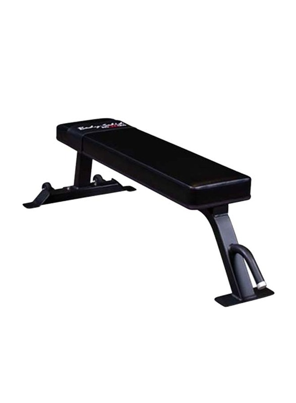 Body Solid Pro ClubSolid Flat Bench, Black