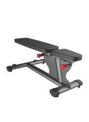Gym80 CN004010 Multi Position Bench, Black