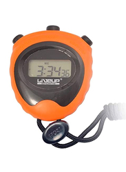 LiveUp LS3193 Stop Watch, Black/Orange