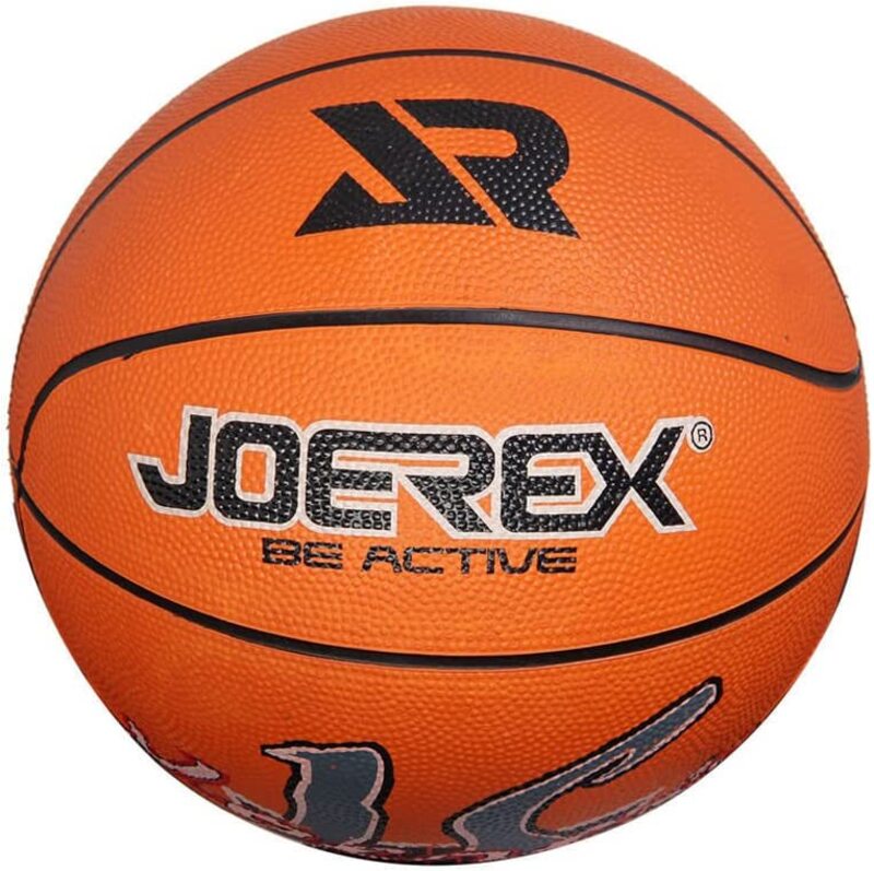 

Joerex 5 Rubber Basketball, Jb002, Orange