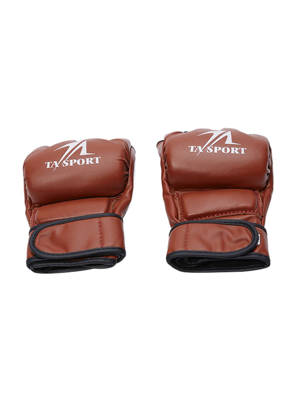 

TA Sport Extra Large MMA Gloves BQ4101, Rust Red/Black