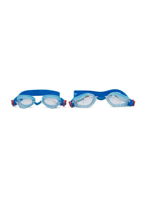 

Joerex Swimming Goggles, 2 Piece, Blue