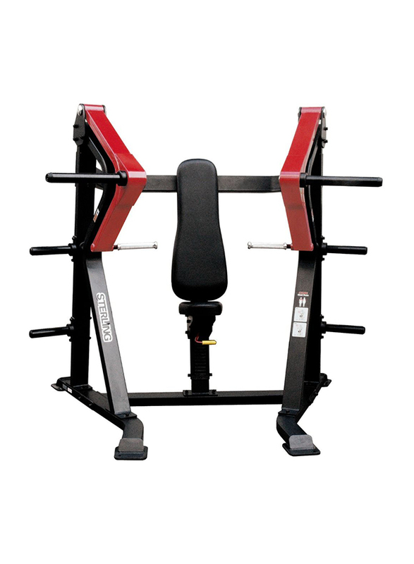 

Impulse Sl7001 Chest Press Exercise Machine, Red/Black