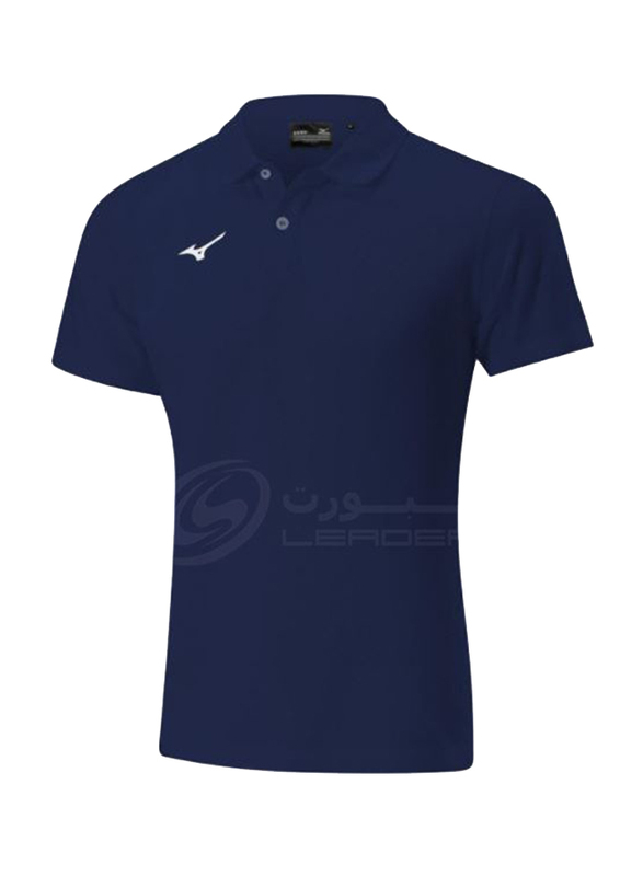 

Mizuno Shizuoka Ft Polo T-Shirt, 3XL, Navy Blue