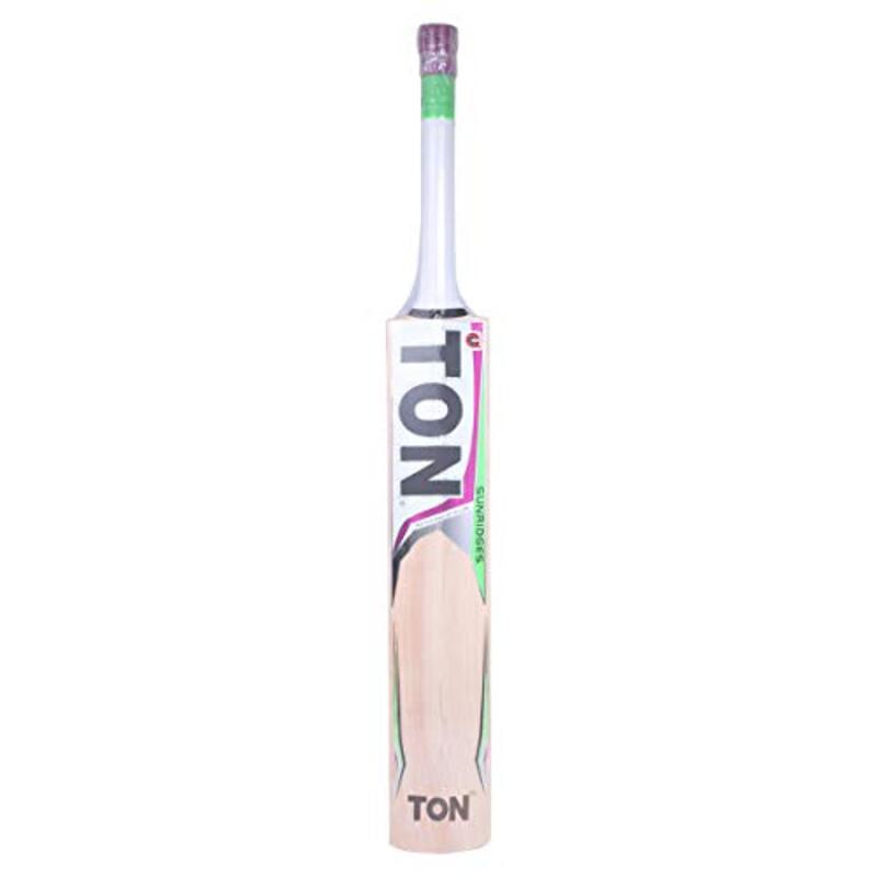 

SS Ton Gutsy English Willow Short Handle Cricket Bat, Beige