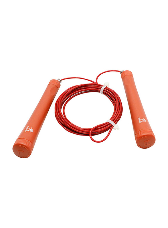 

Joerex I Care Skipping Rope, EX41010069, Red/Orange