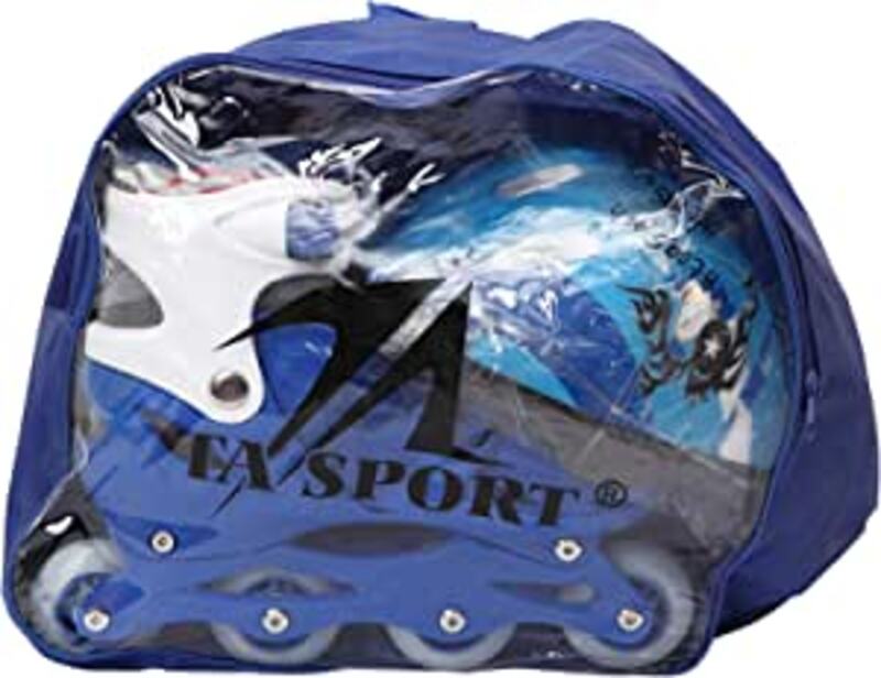 

TA Sports Roller Skates with Protection Set, Blue