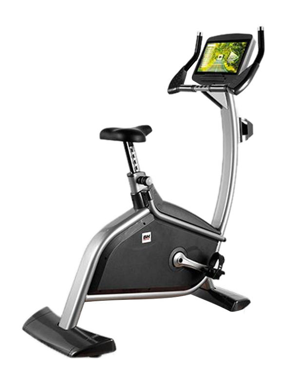 

BH Fitness SK8000 H800BM Upright Exercise Bike, Silver/Black