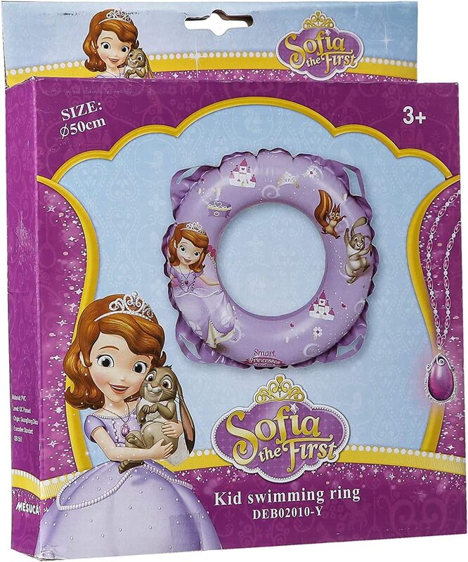 

Mesuca Sofia The First Kid Swimming Ring, Deb02010-Y, 50cm, Multicolour