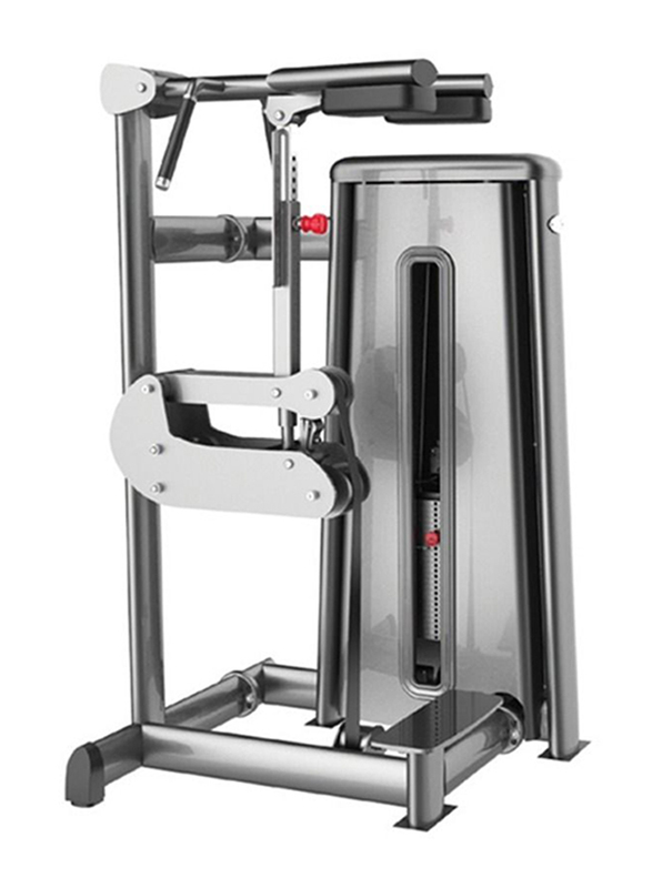 Gym80 Cn003018 Standing Calf Machine, Grey/Black
