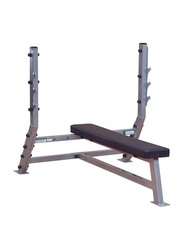 Body Solid Flat Olympic Bench, SFB349G, Silver