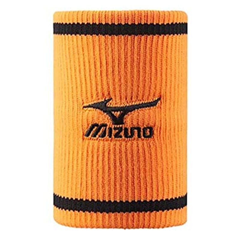 

Mizuno 32GY6A5254 Long Wristband, Clown Fish/Black