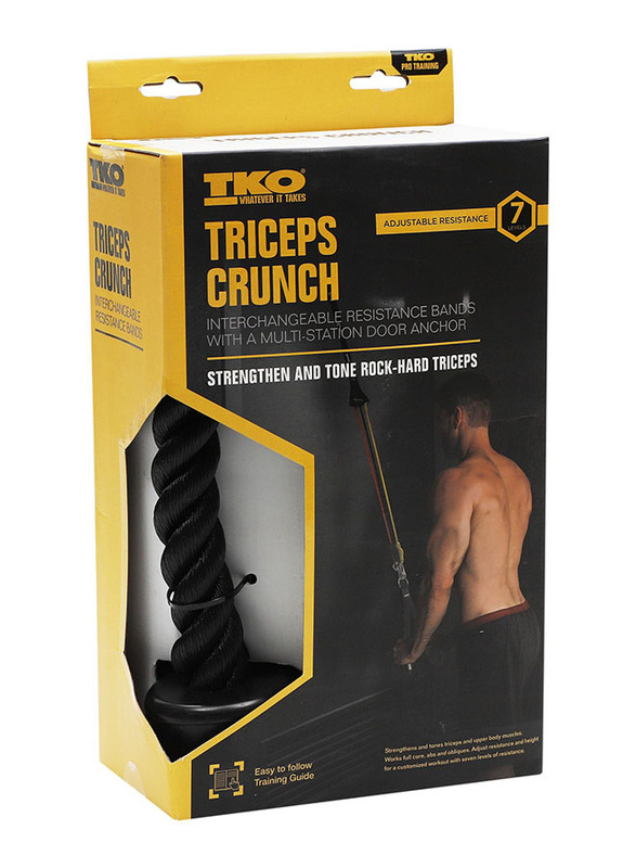 

TA Sports Triceps Crunch, All Size, Black