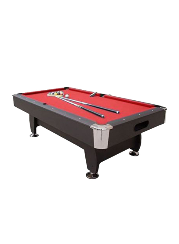 

TA Sport 8-Feet Non K/D Cloth Billiard, HBT181D91S1, Red/Blue