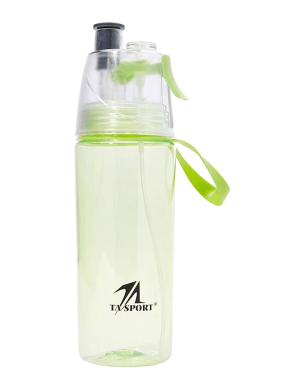 

TA Sport Sipper Water Bottle, PB-02, 550ml, Green/Clear