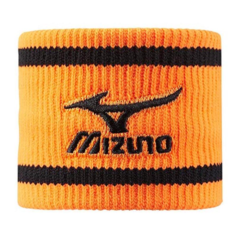 

Mizuno 32GY6A5154 Short Wristband, Clown Fish/Black