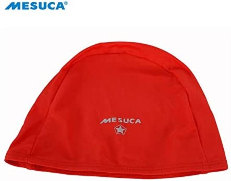 

Mesuca Lycra Swimming Cap, M4041, Red