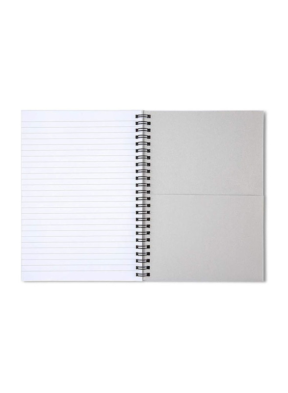 

Ferrari College Ruled Notebook with Margin, 150 Sheets, 90 GSM, A4 Size, Red