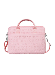 WiWu Cosmo Slim 13.3-Inch Laptop Sleeve Bag, Pink