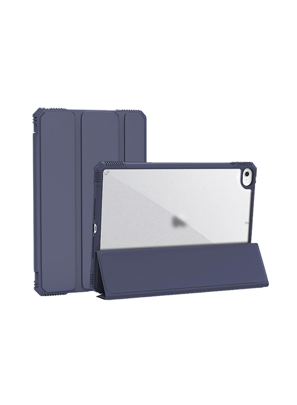 

WiWu Apple iPad Mini4/Mini5 Alpha Smart Folio 360 Tablet Flip Cover, Navy Blue