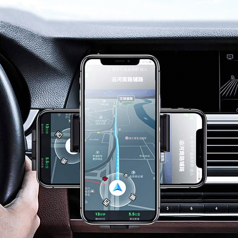 WiWu Liberator Car Mount Wireless Charger, 15W, Black