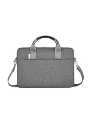WiWu Minimalist 15.6-inch Shoulder Traditional Laptop Bag, Grey