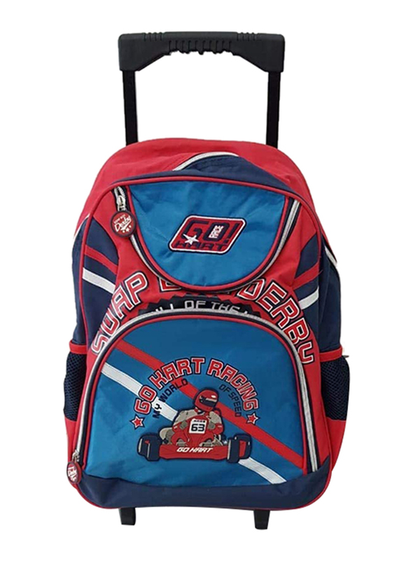 

Coast Soap Boh Go Kart Racing 16-inch Trolley Bag, Blue/Red