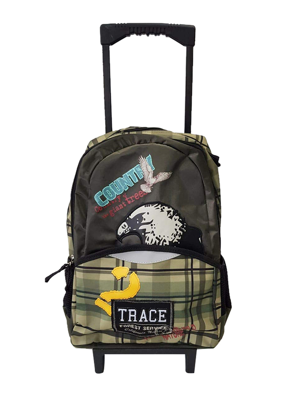 

Trace Forest Service 16-inch Trolley Bag, Black/Green